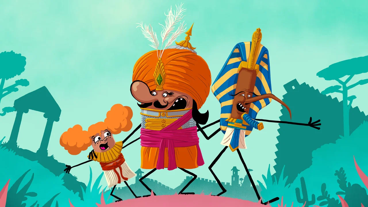 1001 Mondes Antiques backdrop