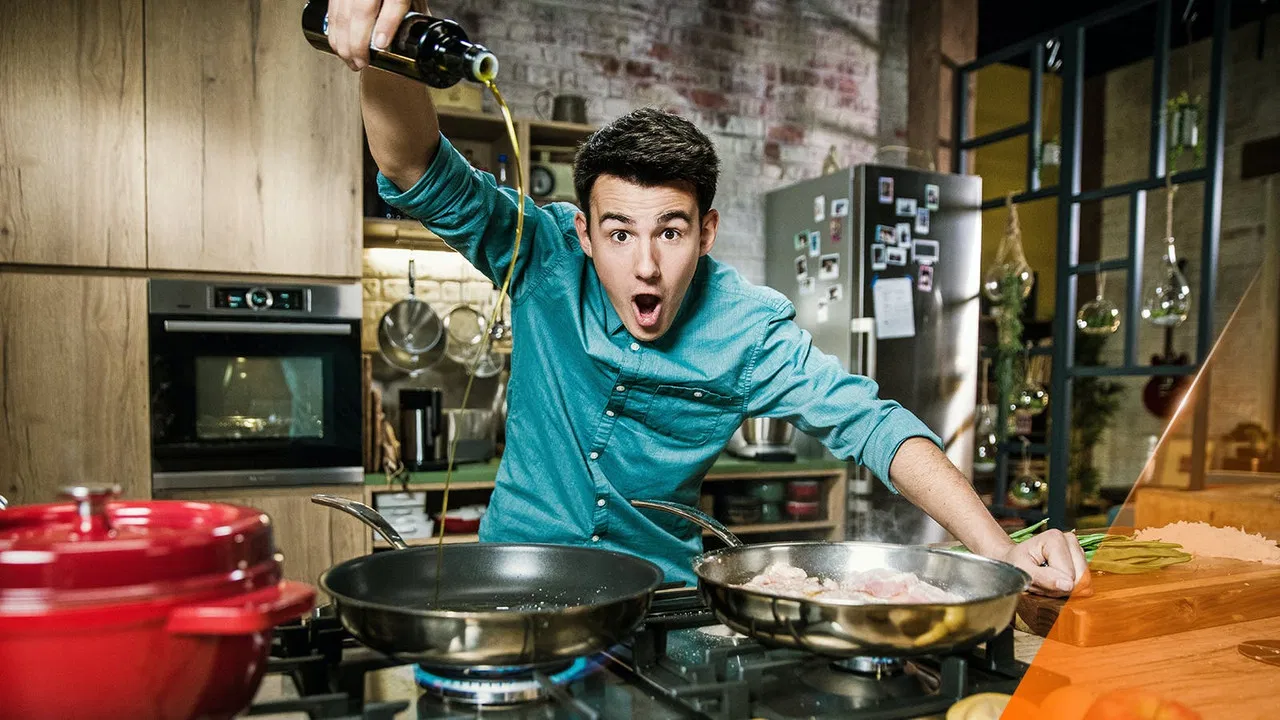 Loïc: Zot van koken backdrop