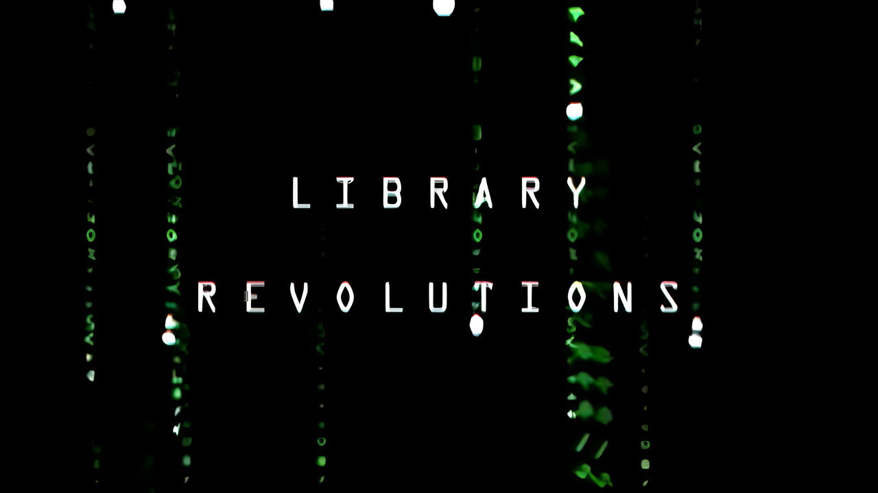 Library Revolutions backdrop