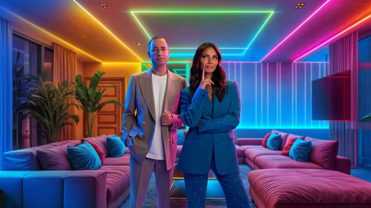 Power Couple backdrop