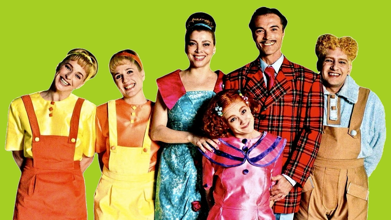 Los Díaz felices backdrop