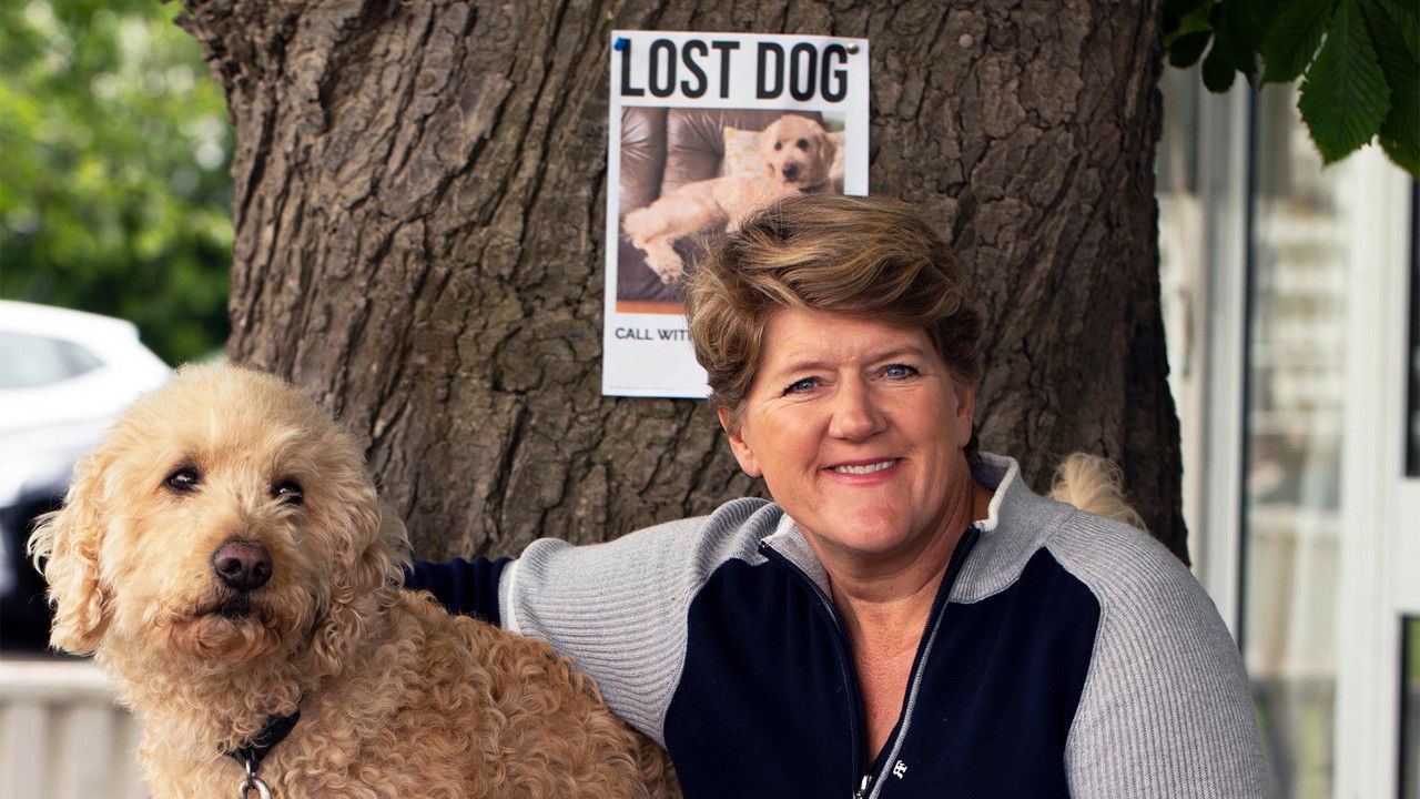 Lost Dog, Found Dog with Clare Balding backdrop