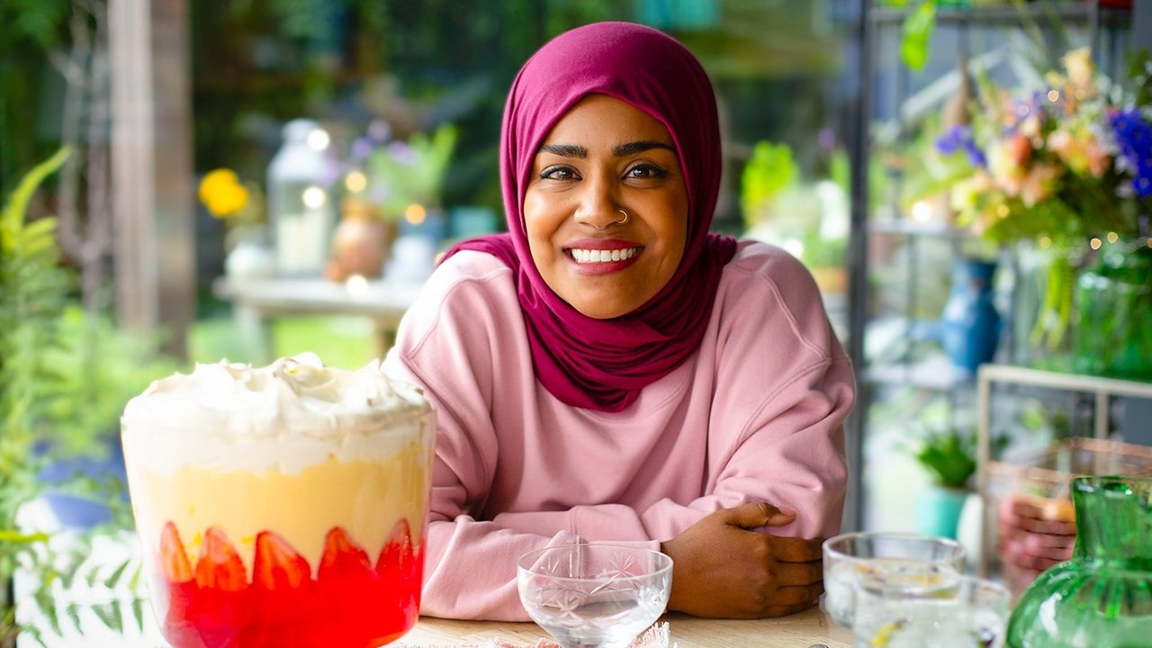 Nadiya's Cook Once Eat Twice backdrop