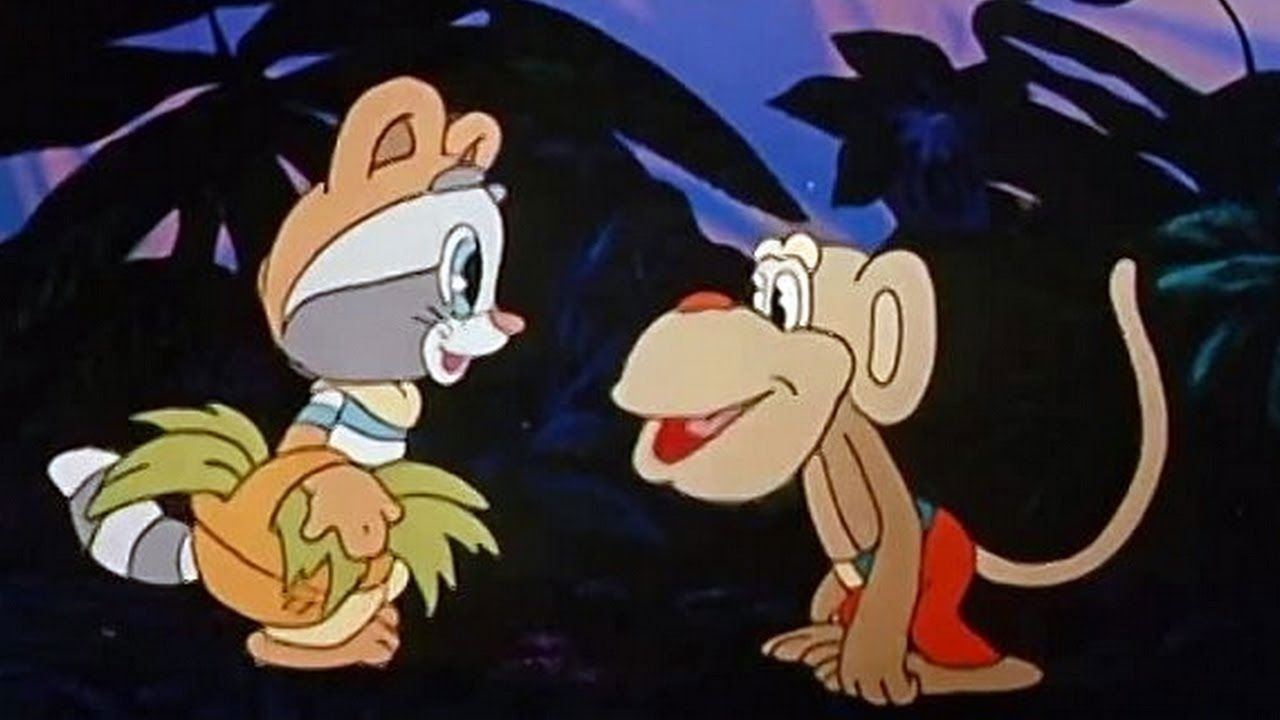 The Little Raccoon backdrop