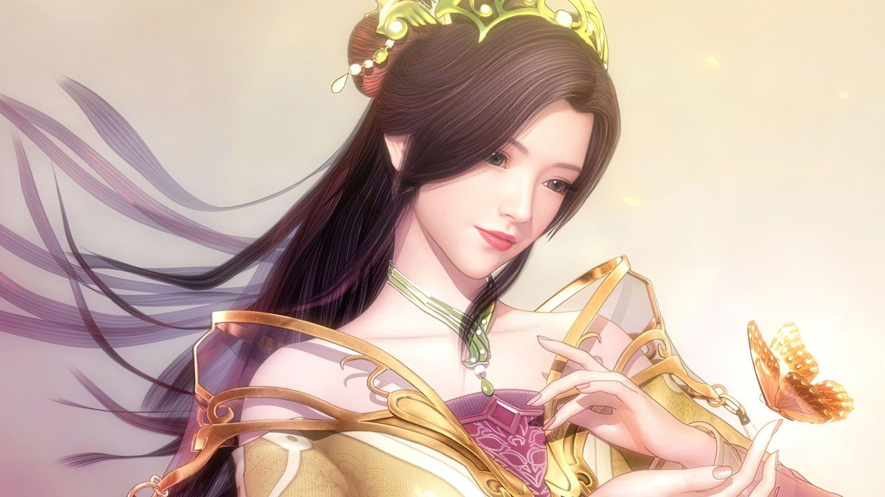 Qin Shi Ming Yue: Kong Shan Niao Yu backdrop