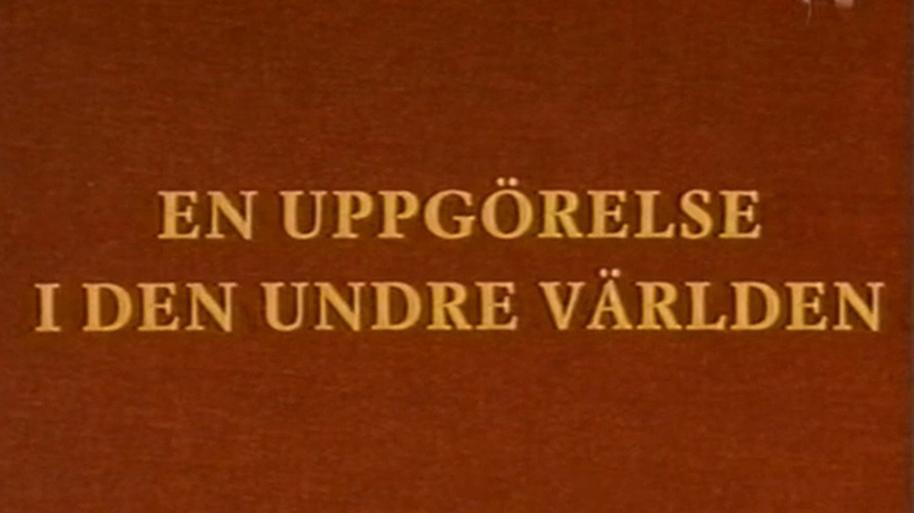 En uppgörelse i den undre världen backdrop