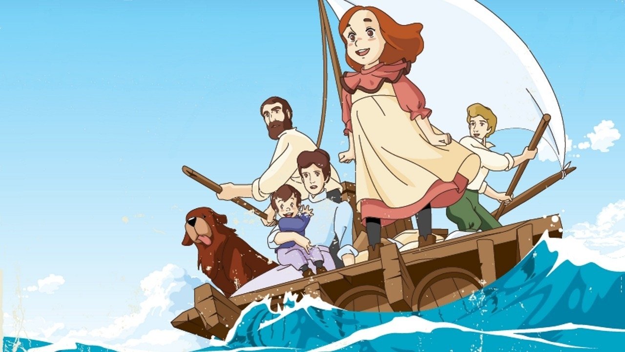 The Swiss Family Robinson: Flone of the Mysterious Island backdrop