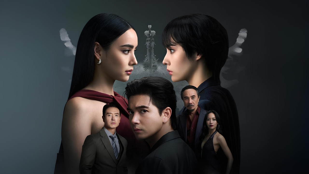 Decalcomania backdrop