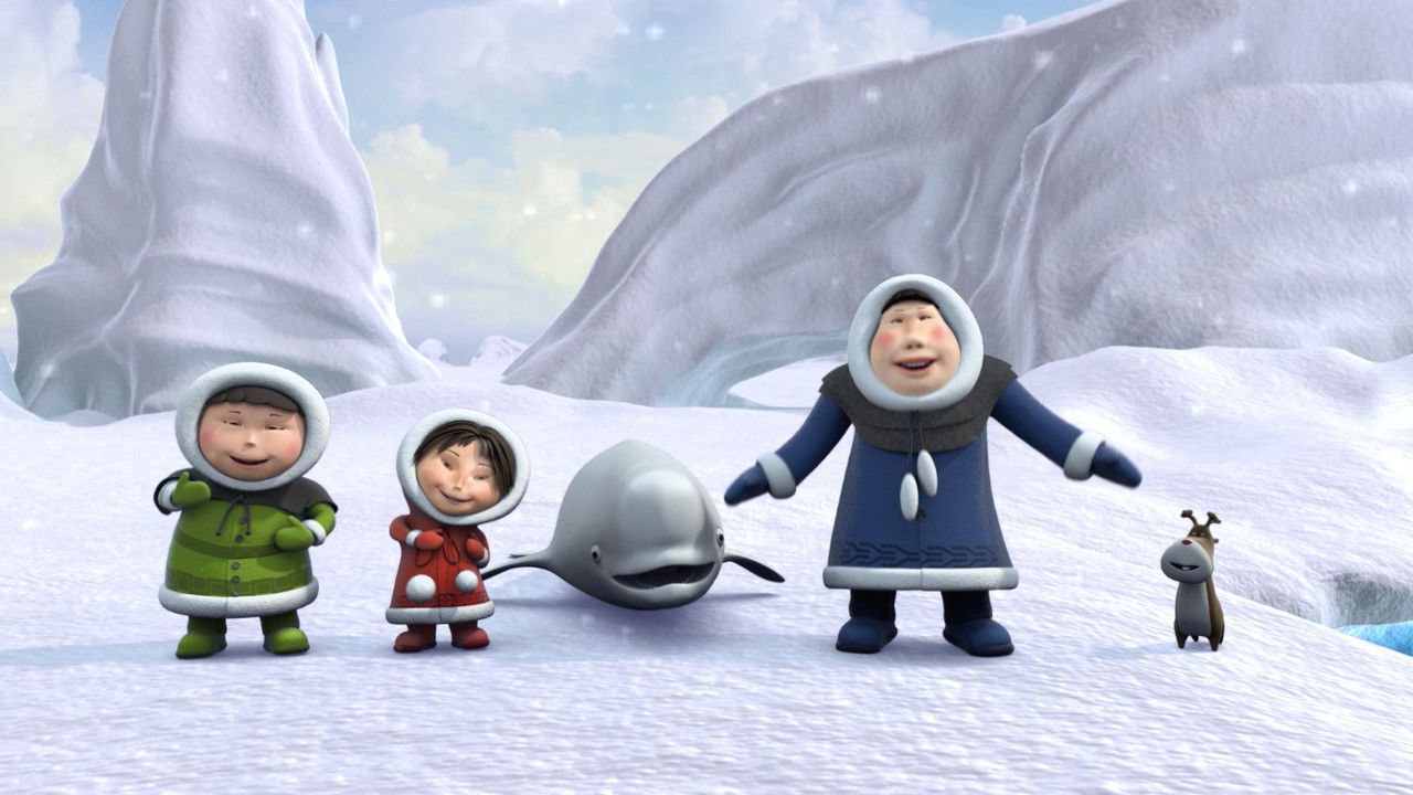 Eskimo Girl backdrop