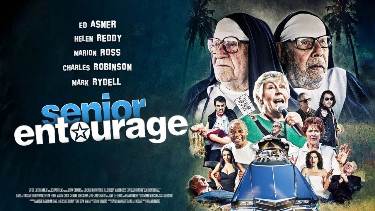 Senior Entourage backdrop