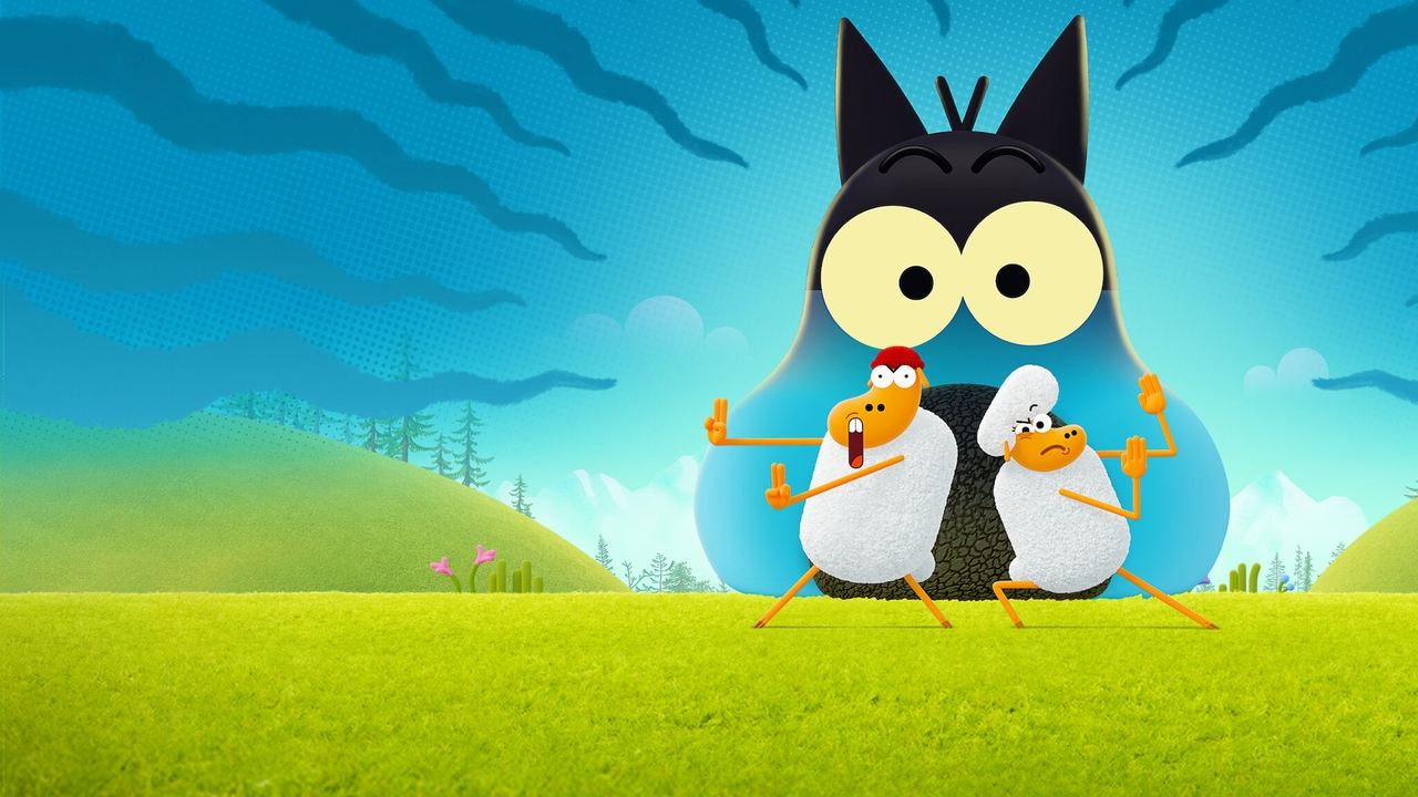 Karate Sheep backdrop