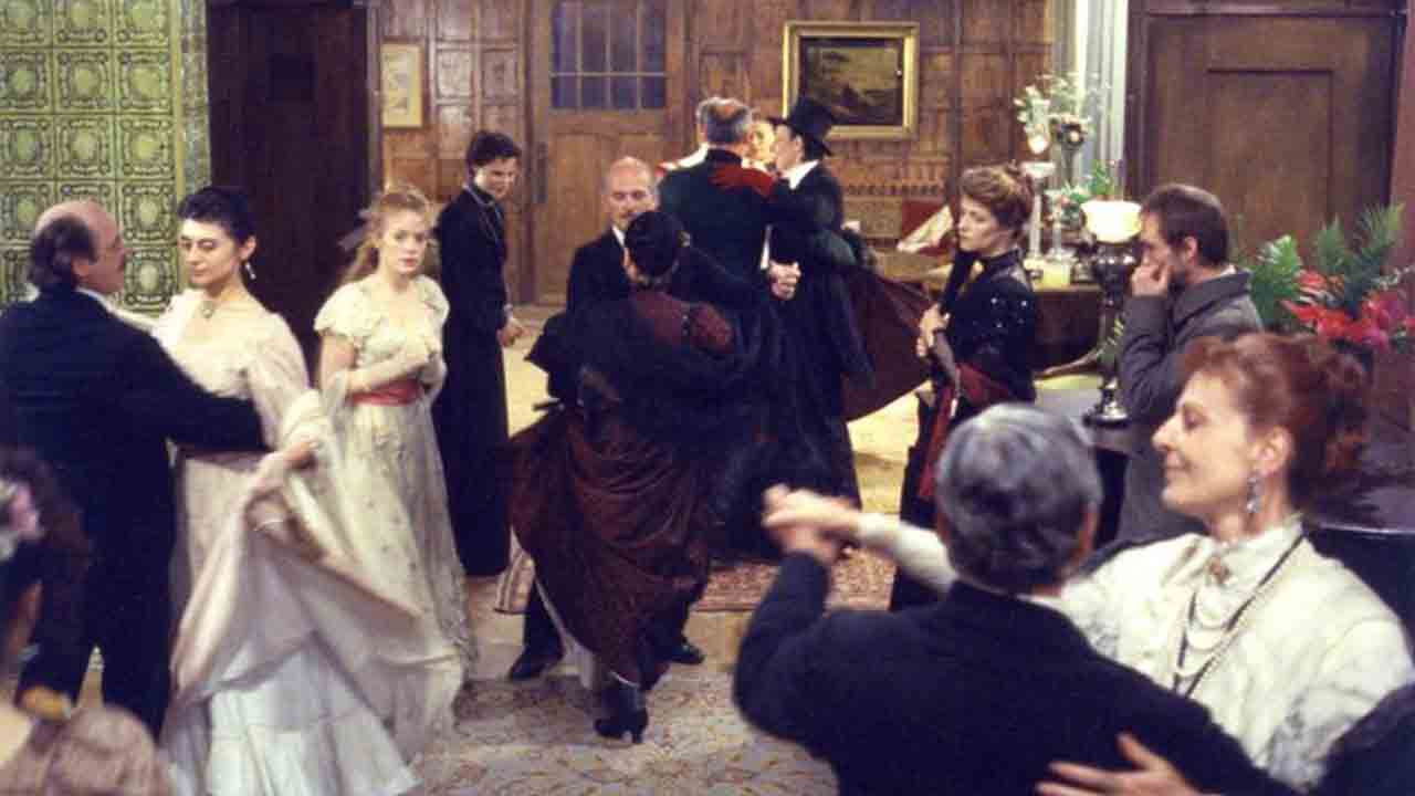 The Cherry Orchard backdrop