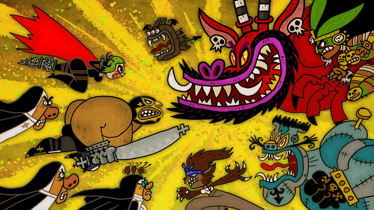 El Guapo Vs. The Narco Vampires backdrop