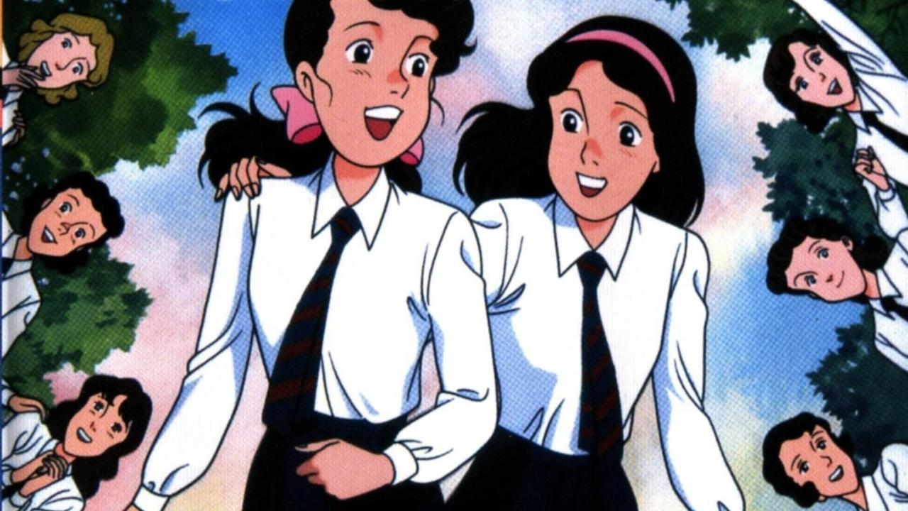 The Mischievous Twins backdrop