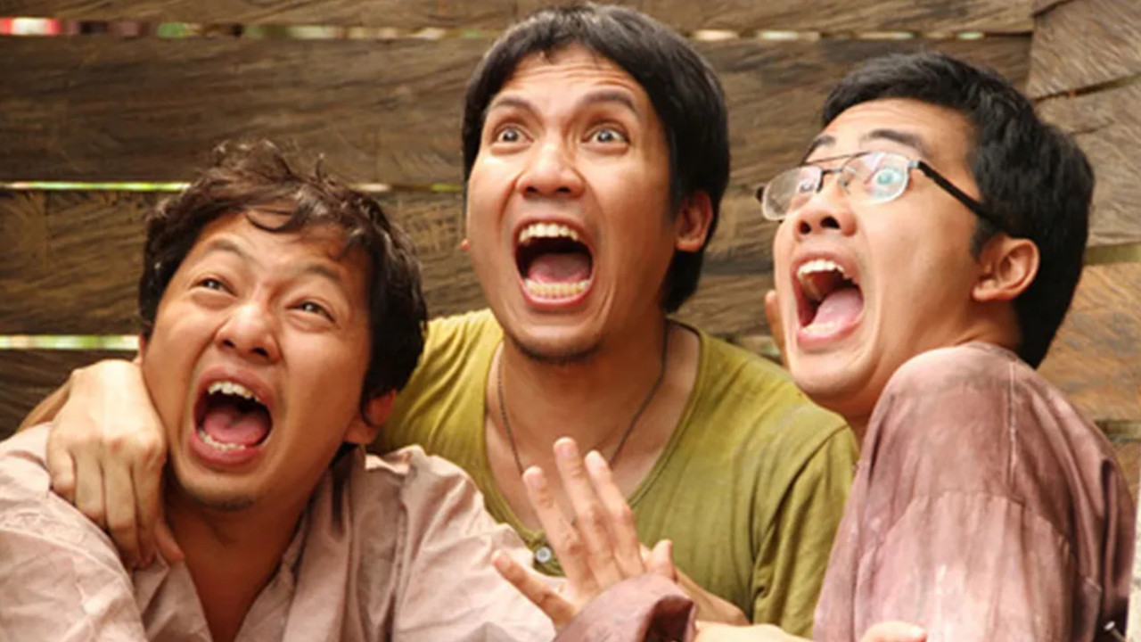 3 Pejantan Tanggung backdrop