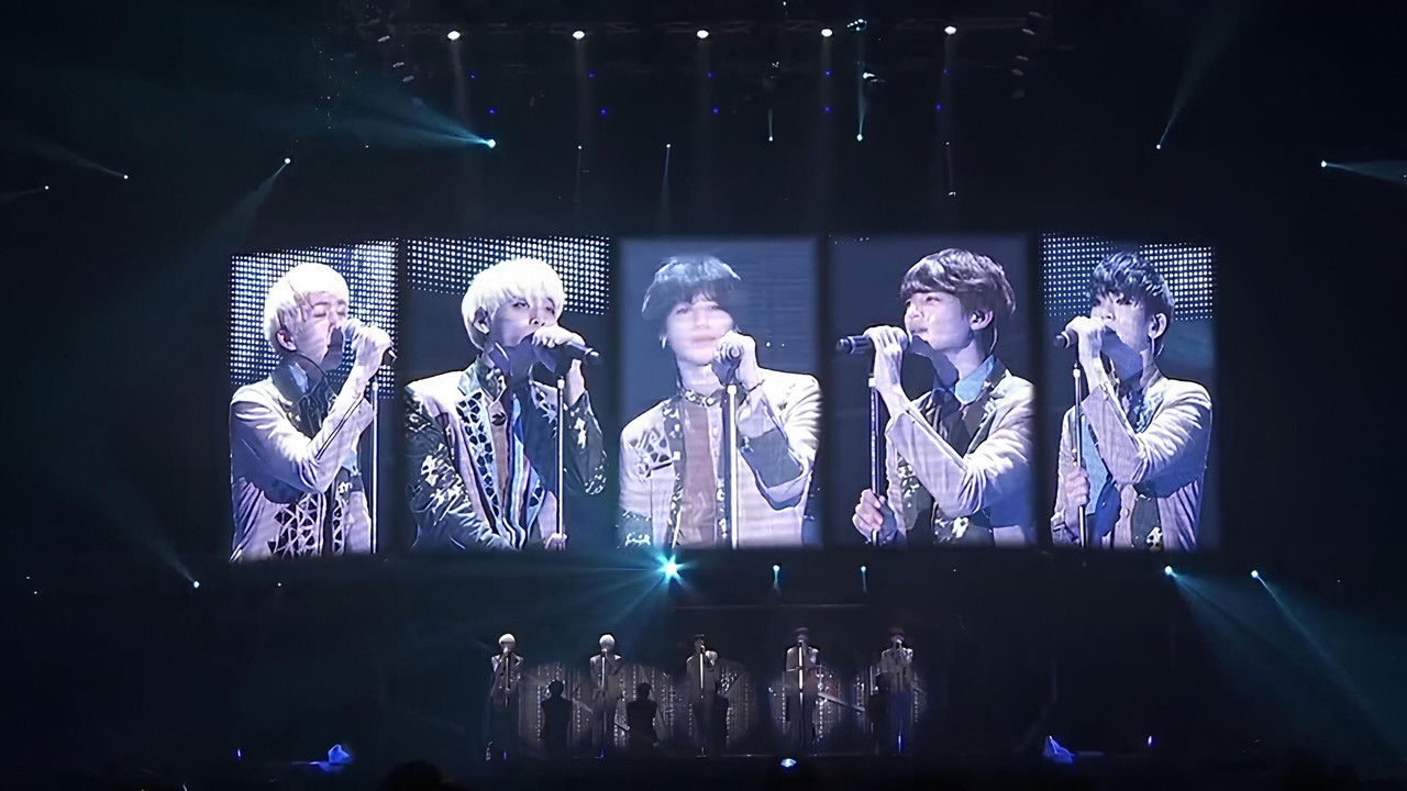 SHINee JAPAN ARENA TOUR SHINee WORLD 2013～Boys Meet U～ backdrop
