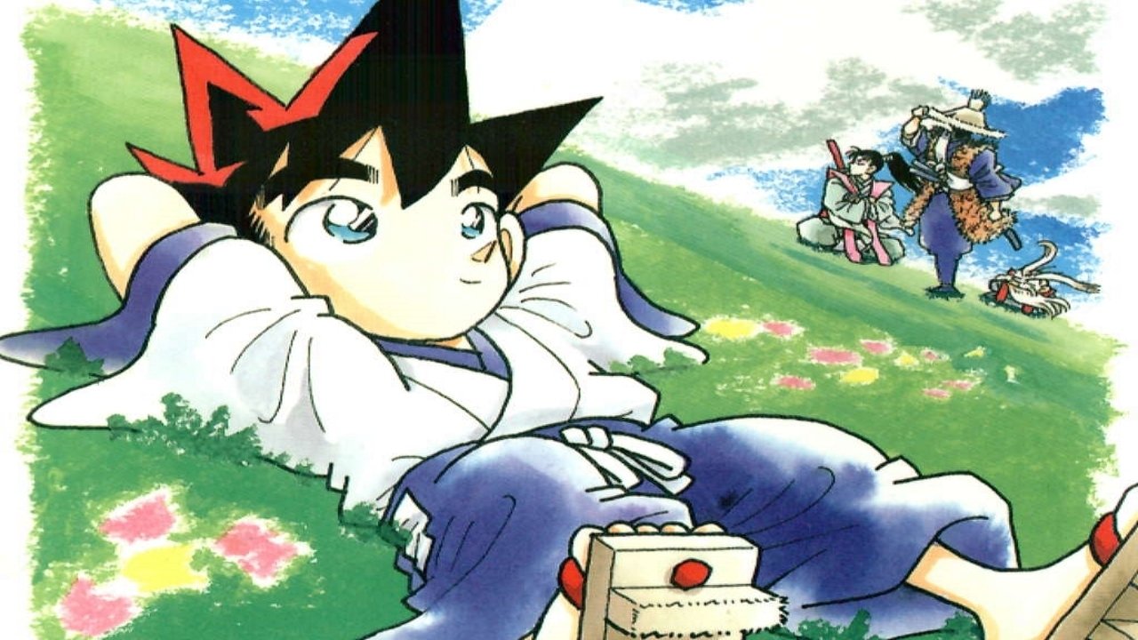 Legendary Brave Swordsman Yaiba backdrop