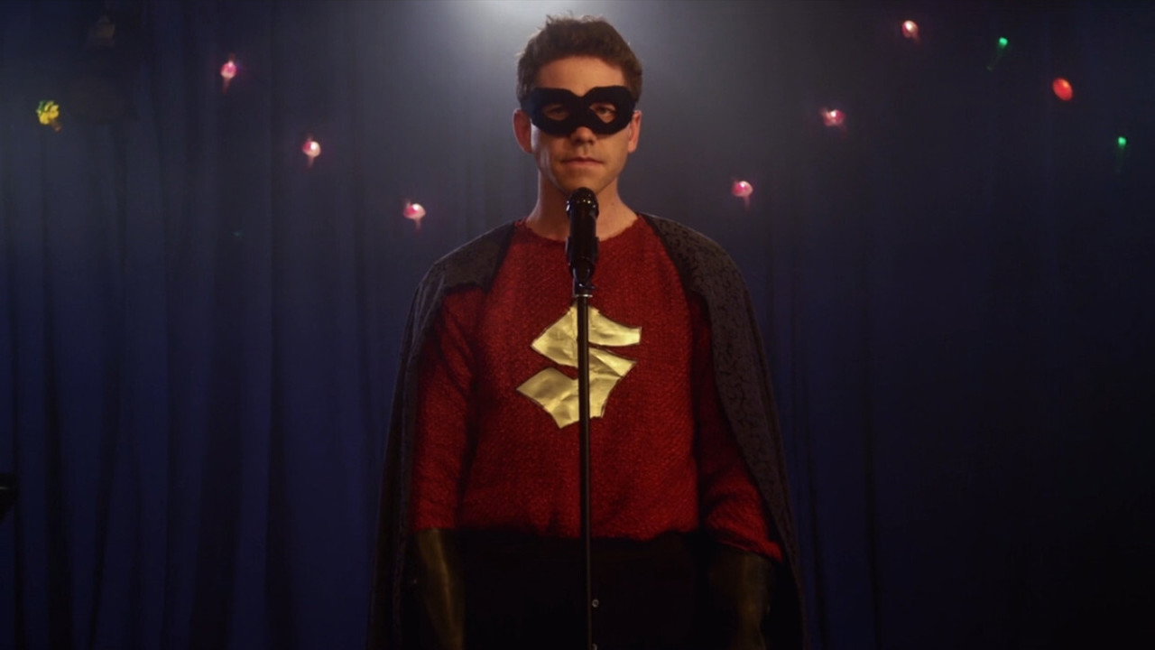 Karaoke Man backdrop