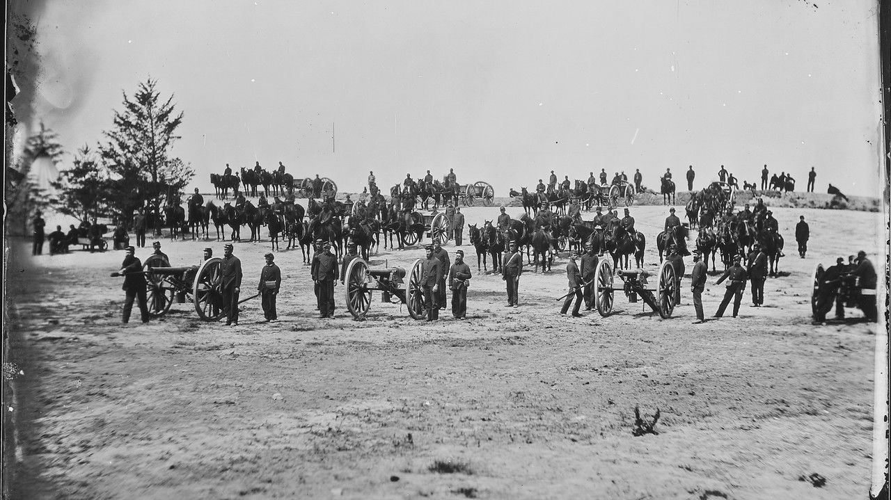 Civil War Journal backdrop