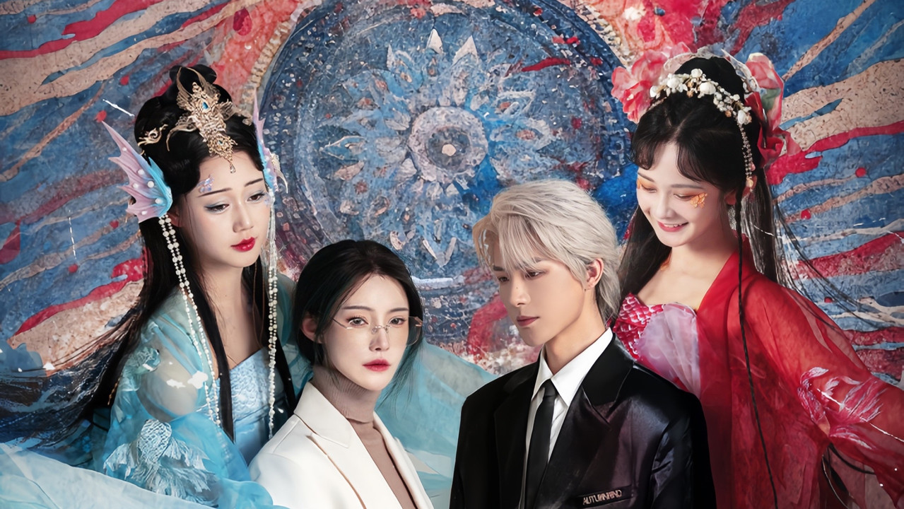 When the Moon Shines backdrop