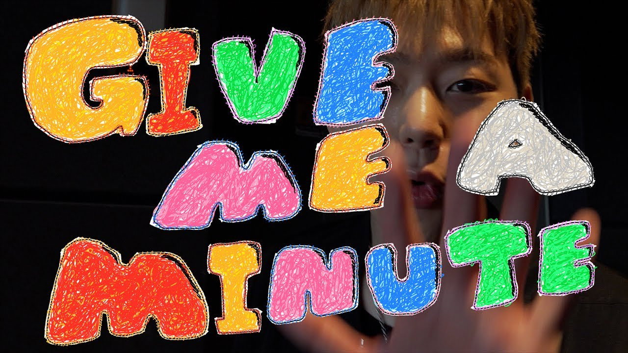 Give Me a Minute backdrop