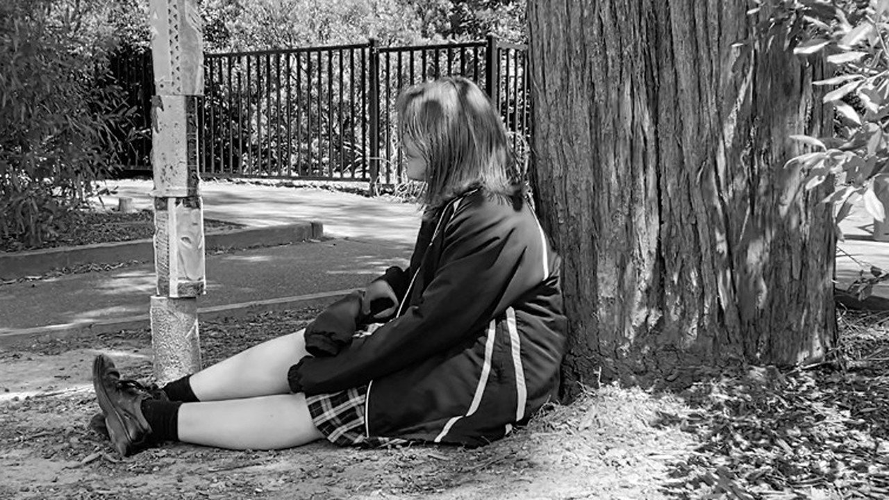 A Love Story backdrop