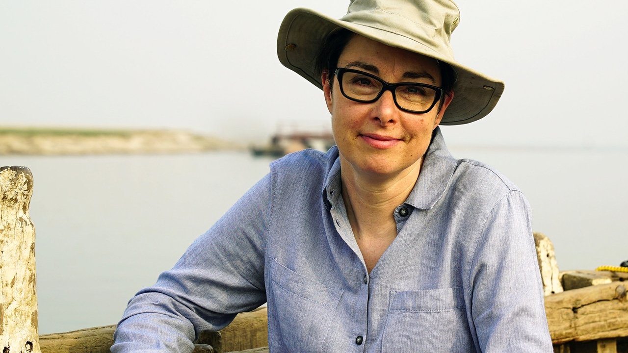The Ganges with Sue Perkins backdrop