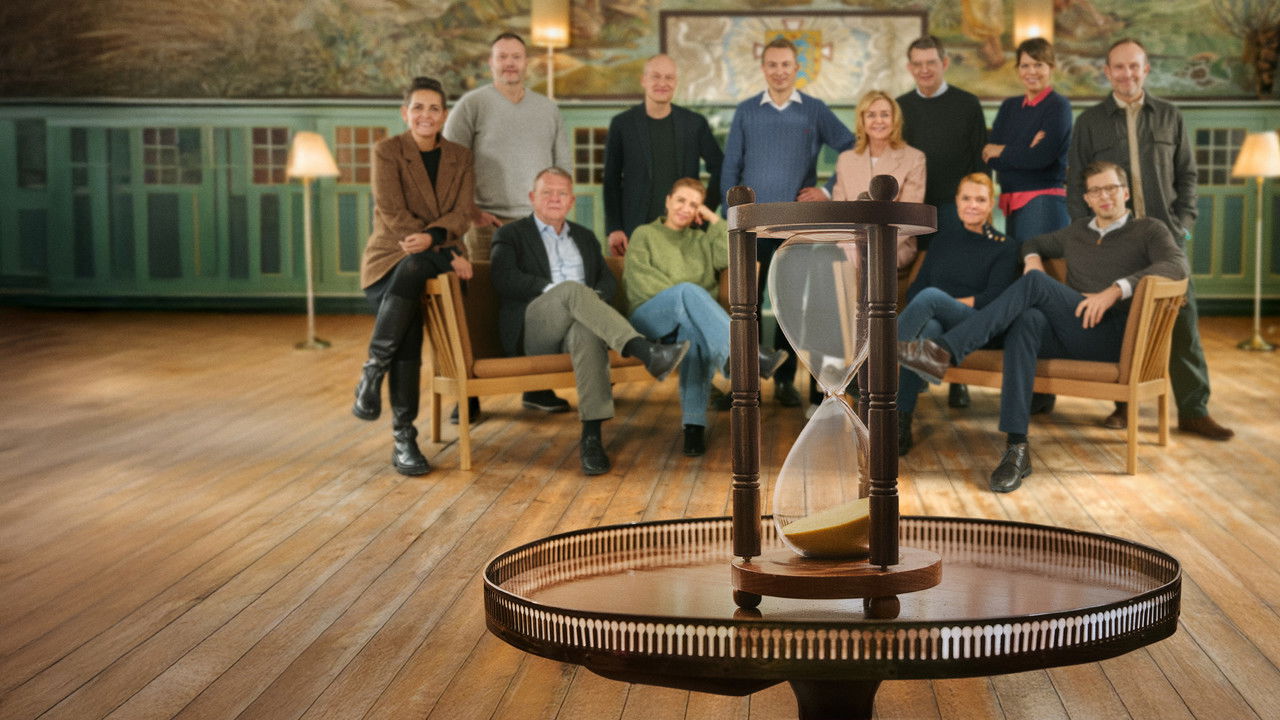 Højskolen - Timeglas backdrop