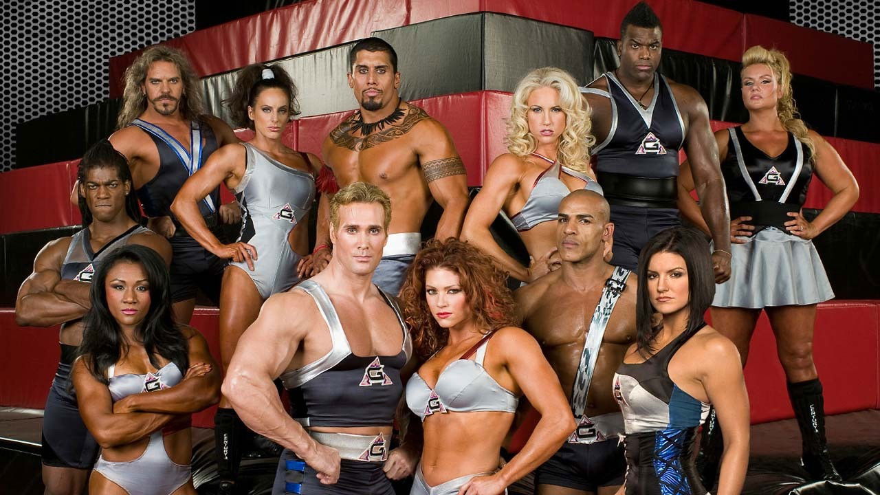 American Gladiators backdrop