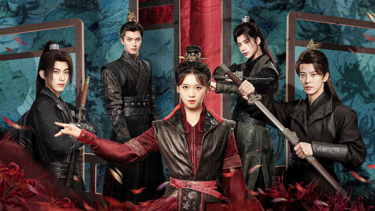 Choose One of Four backdrop