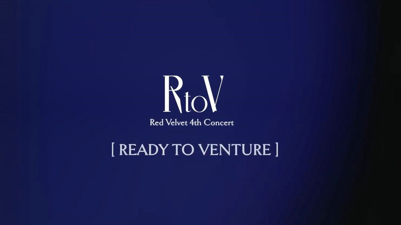 Red Velvet 4th Concert : R to V Production Diary ‘READY TO VENTURE’ backdrop