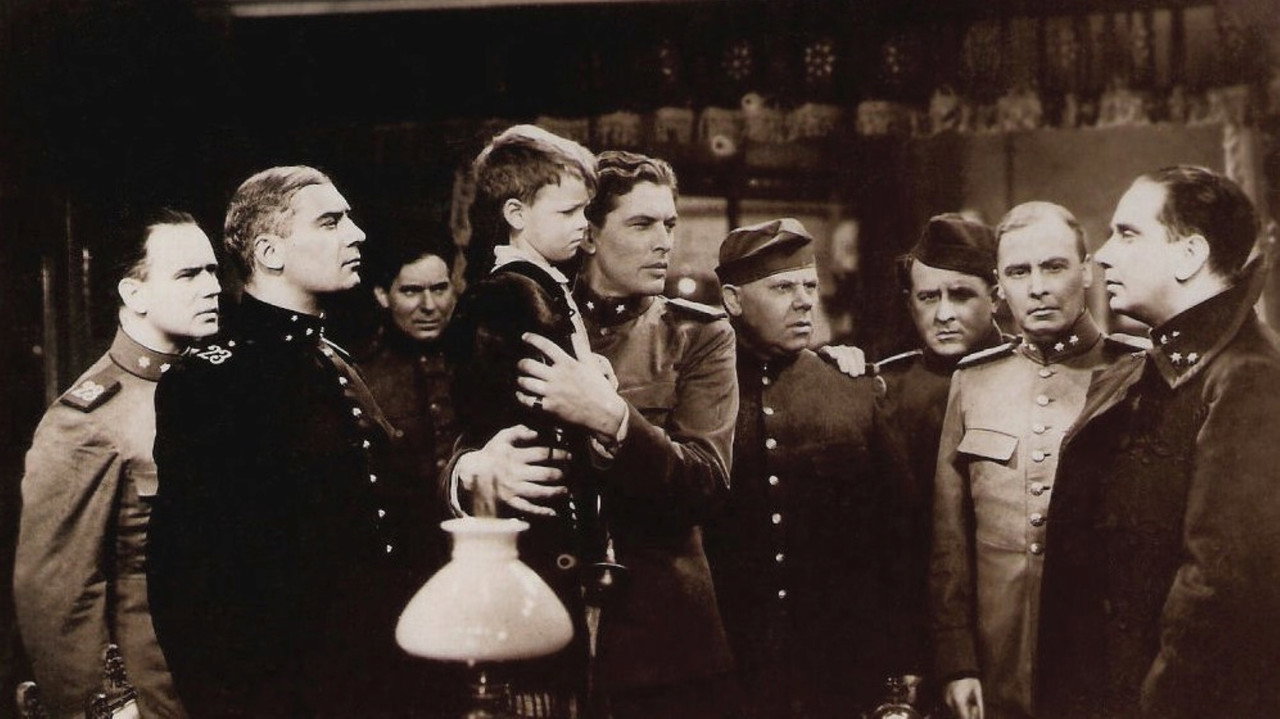 De big van het regiment backdrop