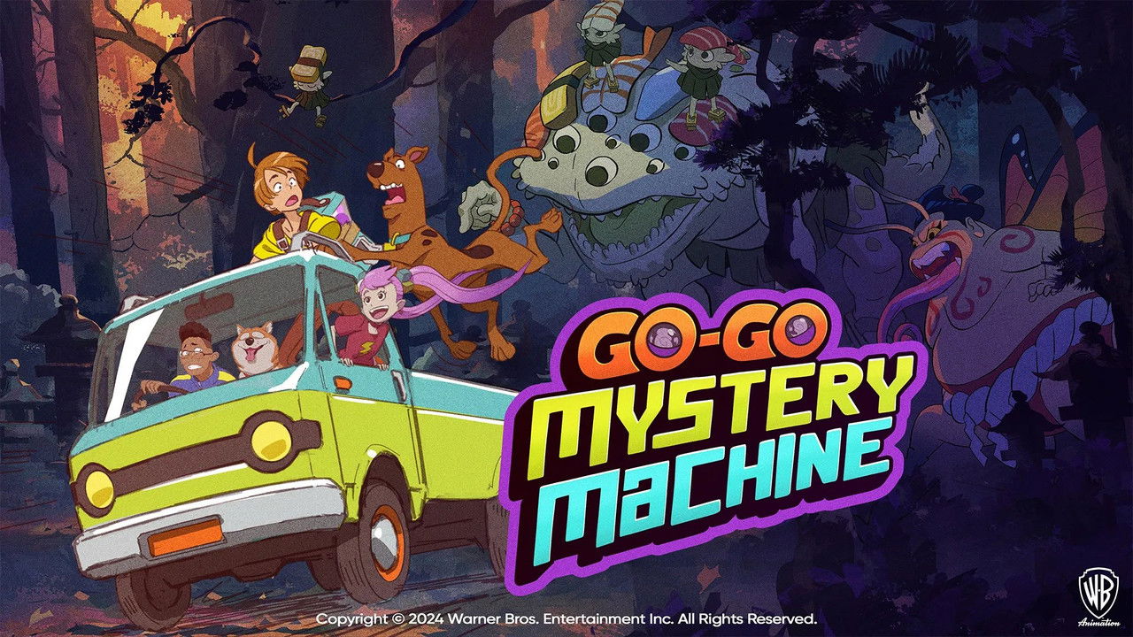 Go-Go Mystery Machine backdrop