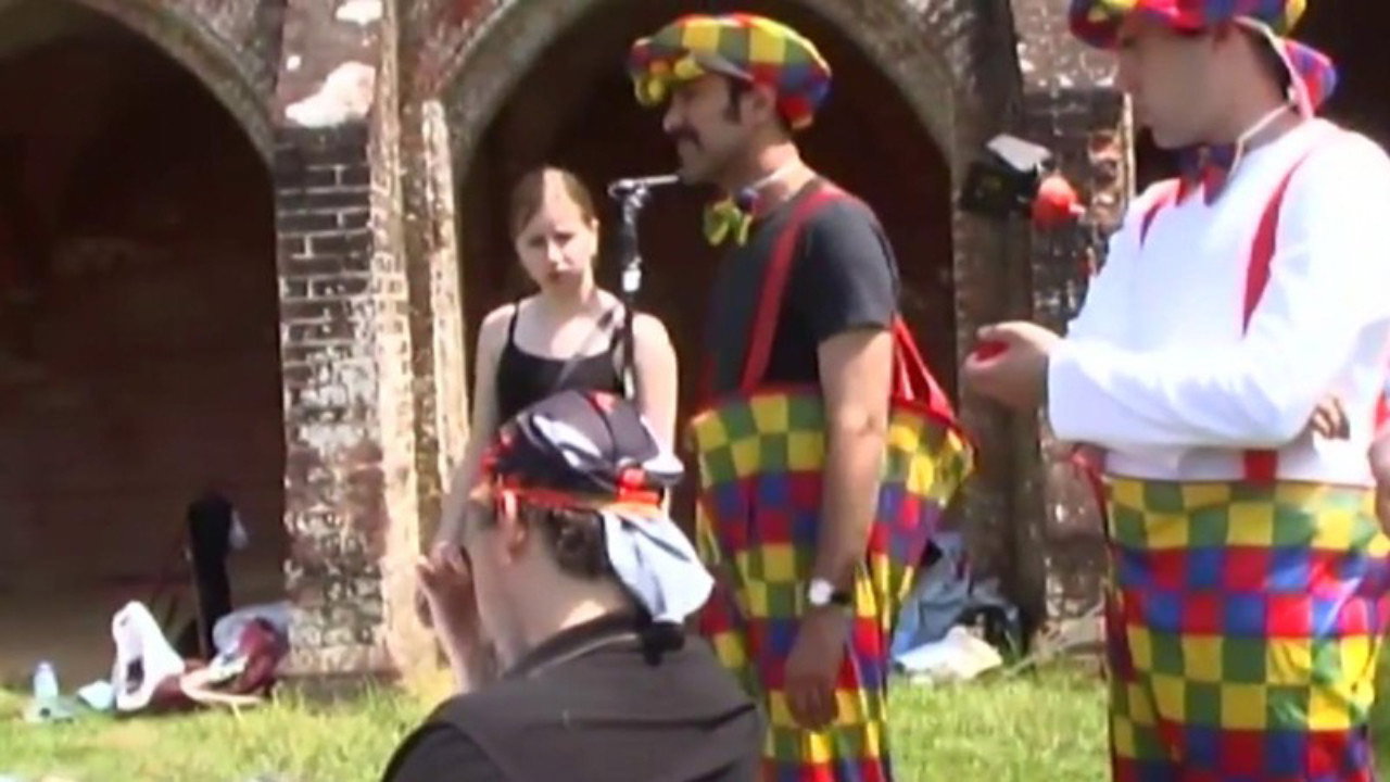 Crooked Features backdrop