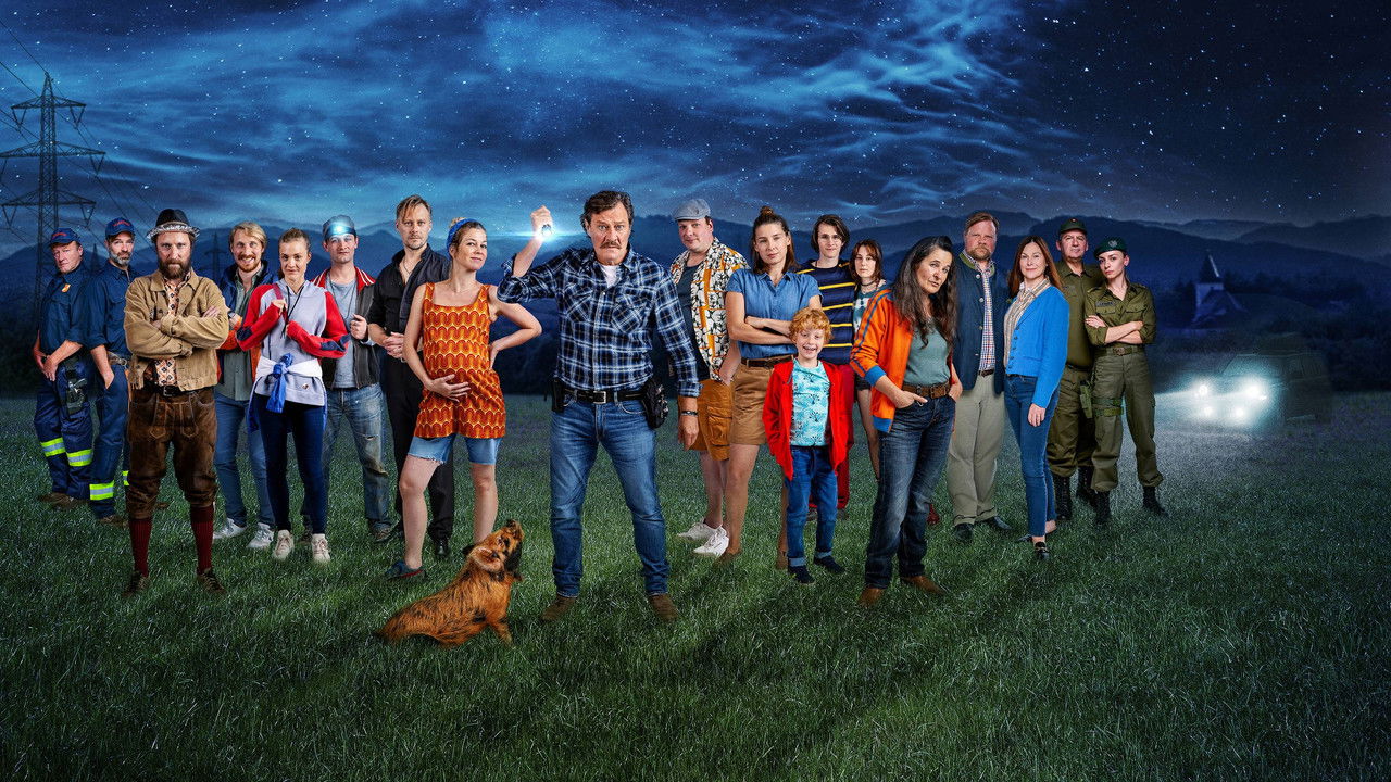 Alles finster backdrop