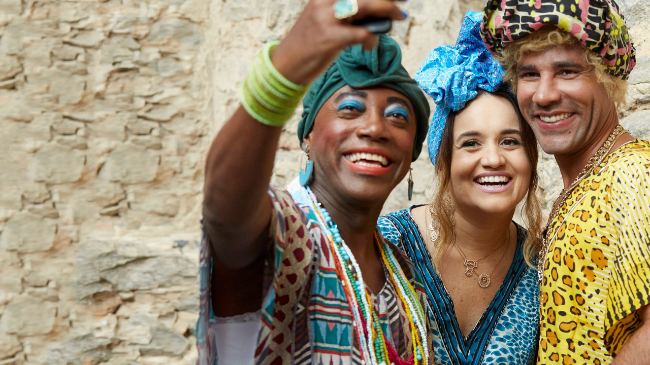 The Suburban People backdrop