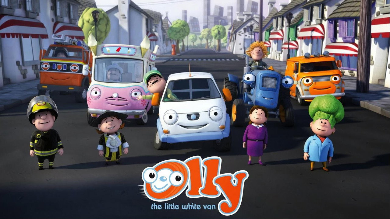 Olly The Little White Van backdrop