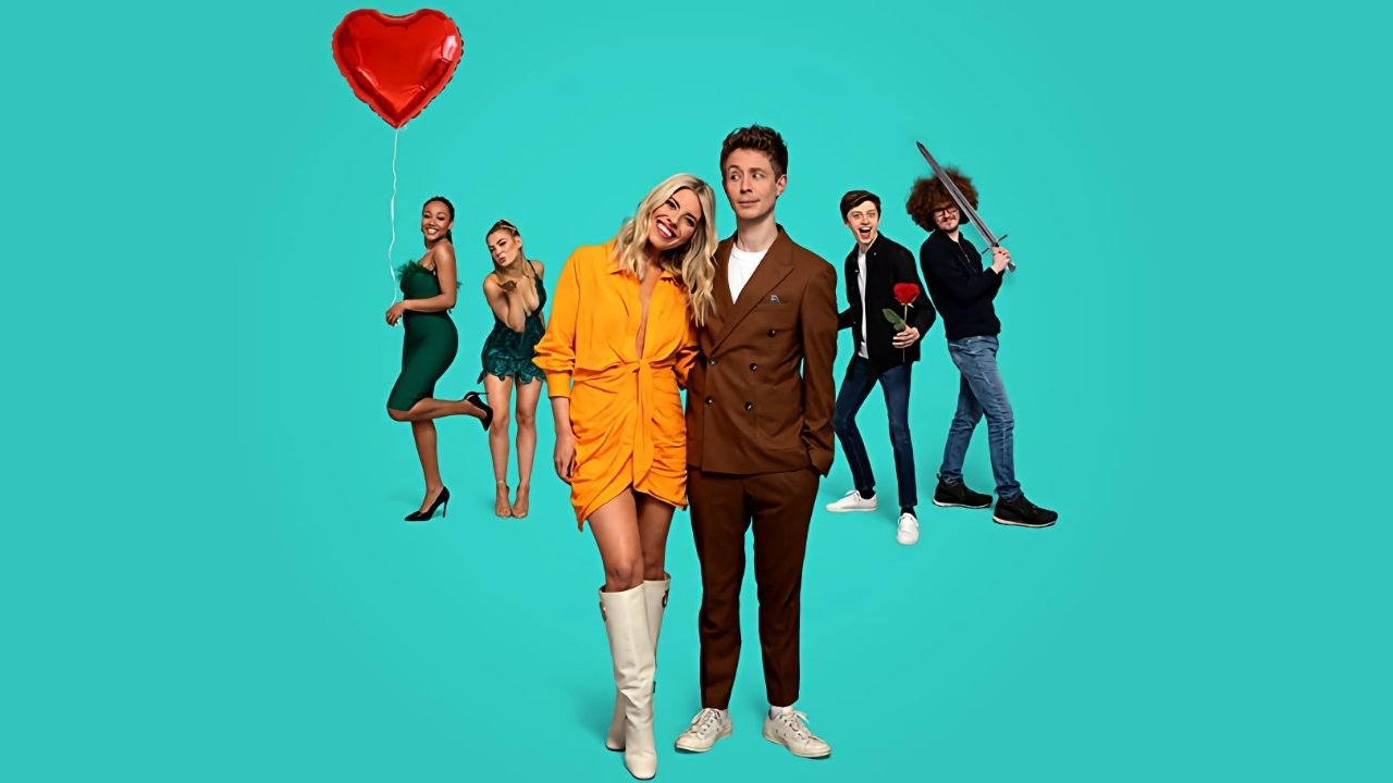 The Beauty and the Geek UK backdrop