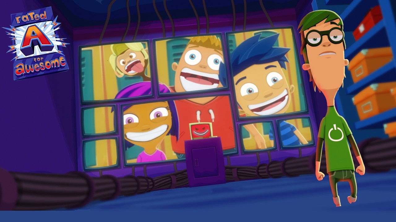 Rated A for Awesome backdrop