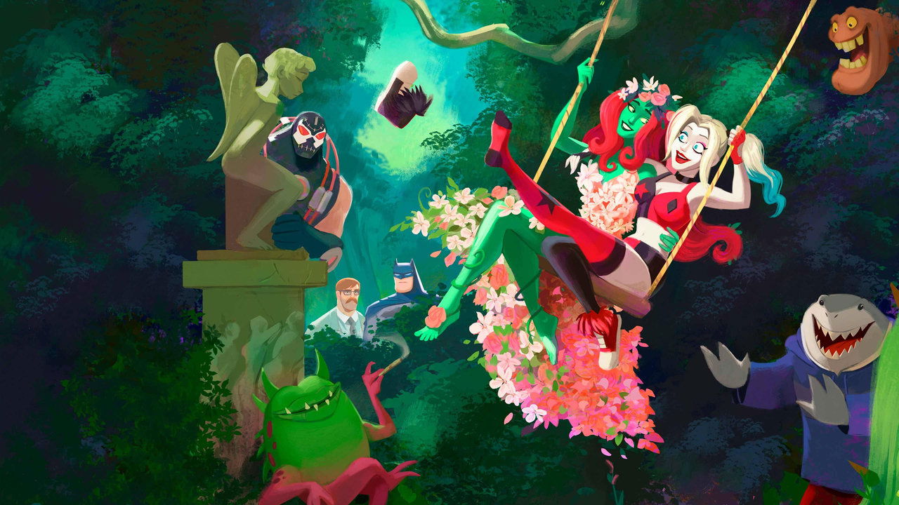 Harley Quinn backdrop