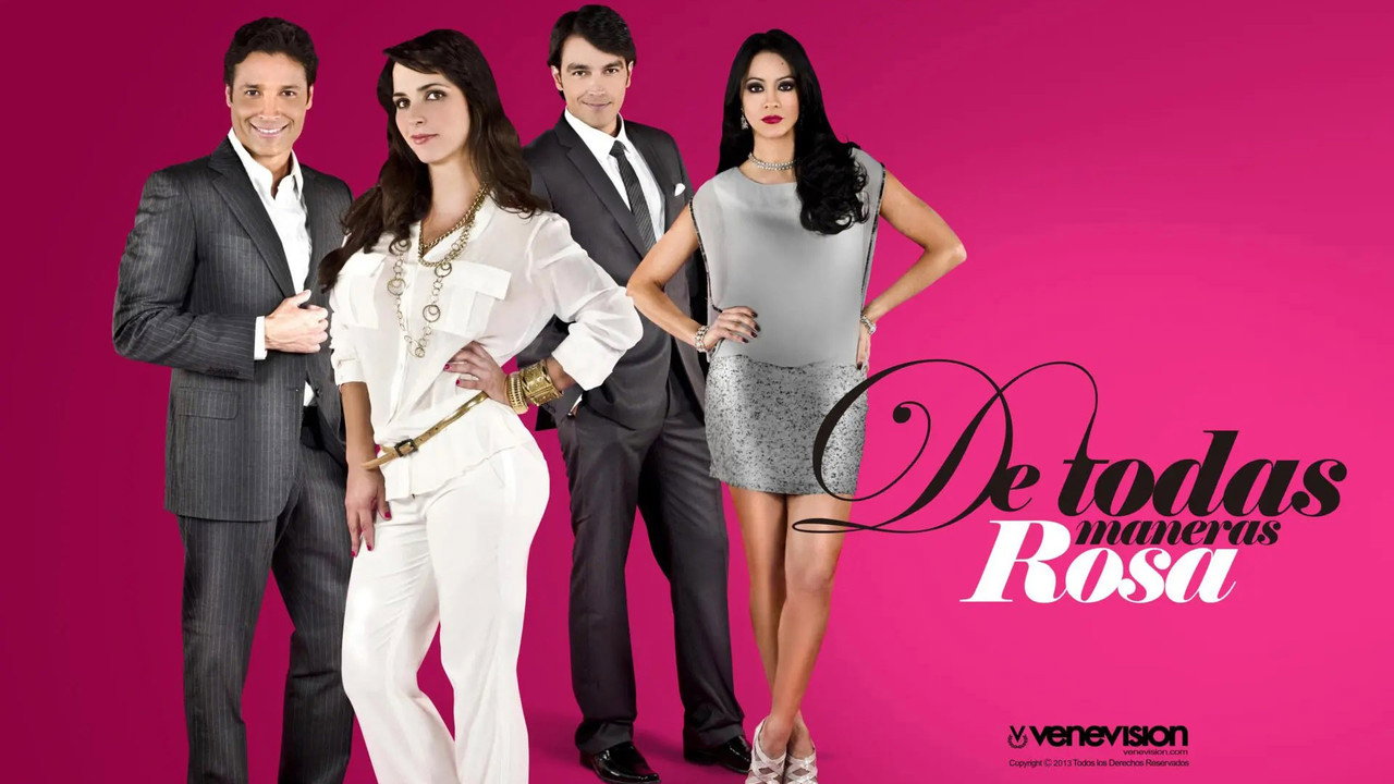 De todas maneras Rosa backdrop