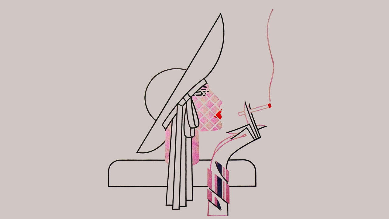 Plumas & Paetês backdrop