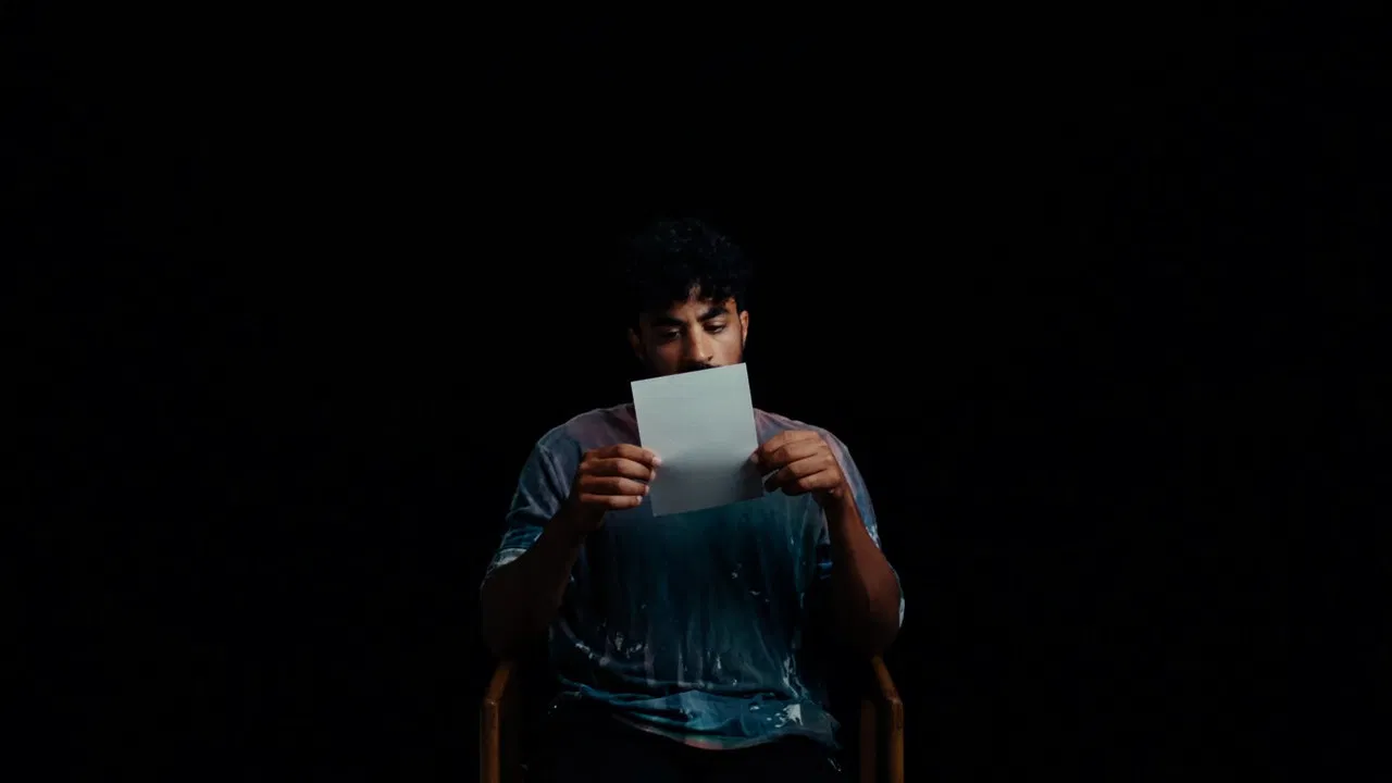 Hinter den Farben backdrop