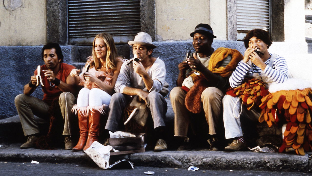 The Tumbling Trapalhões backdrop