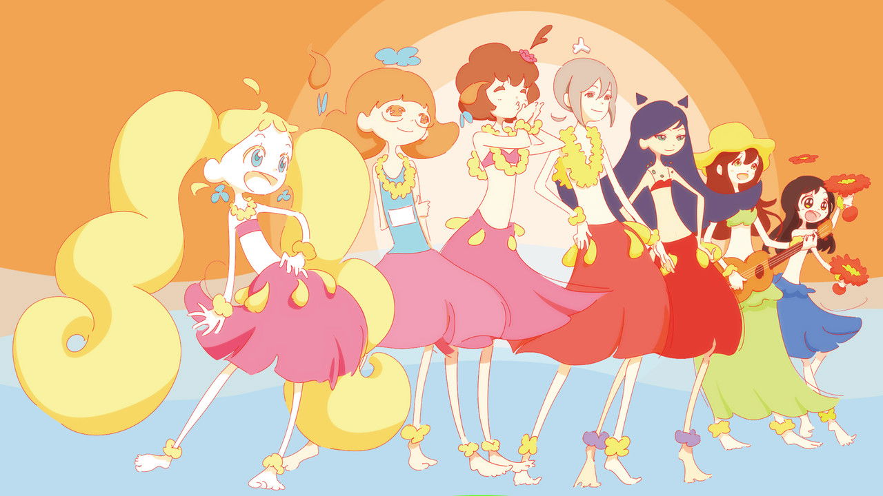 Hulaing Babies backdrop