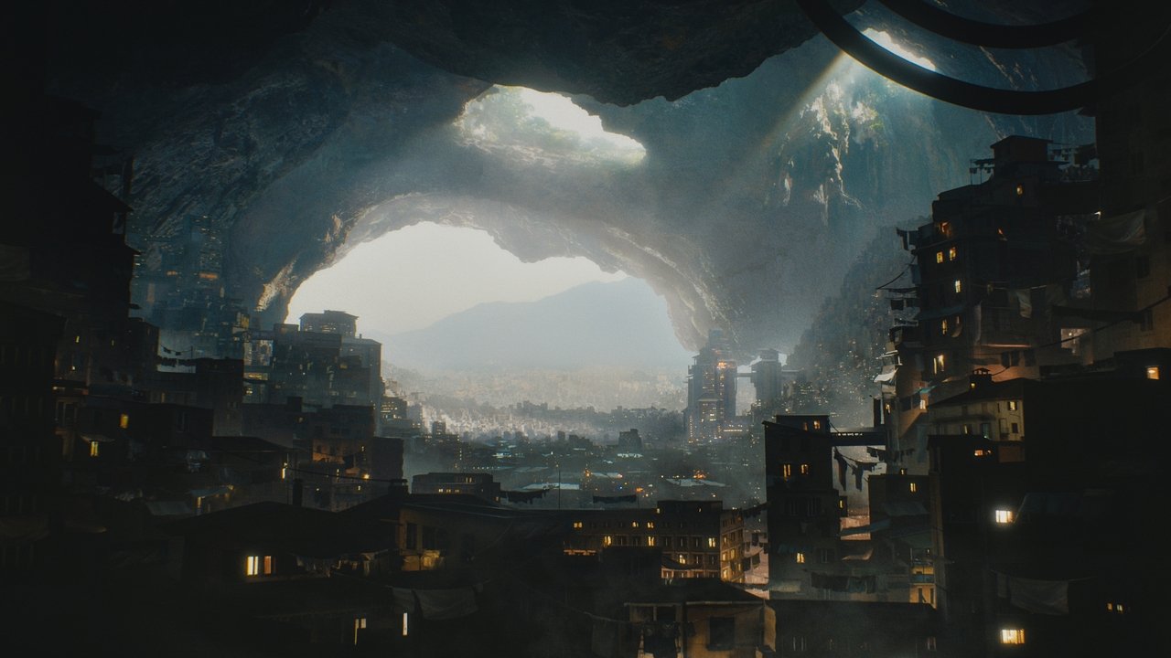 Utopia Falls backdrop