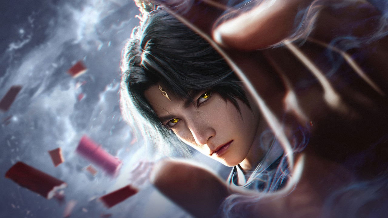 Shrounding the Heavens Movie：Fighting Against Wang Teng with Copper Coffin backdrop