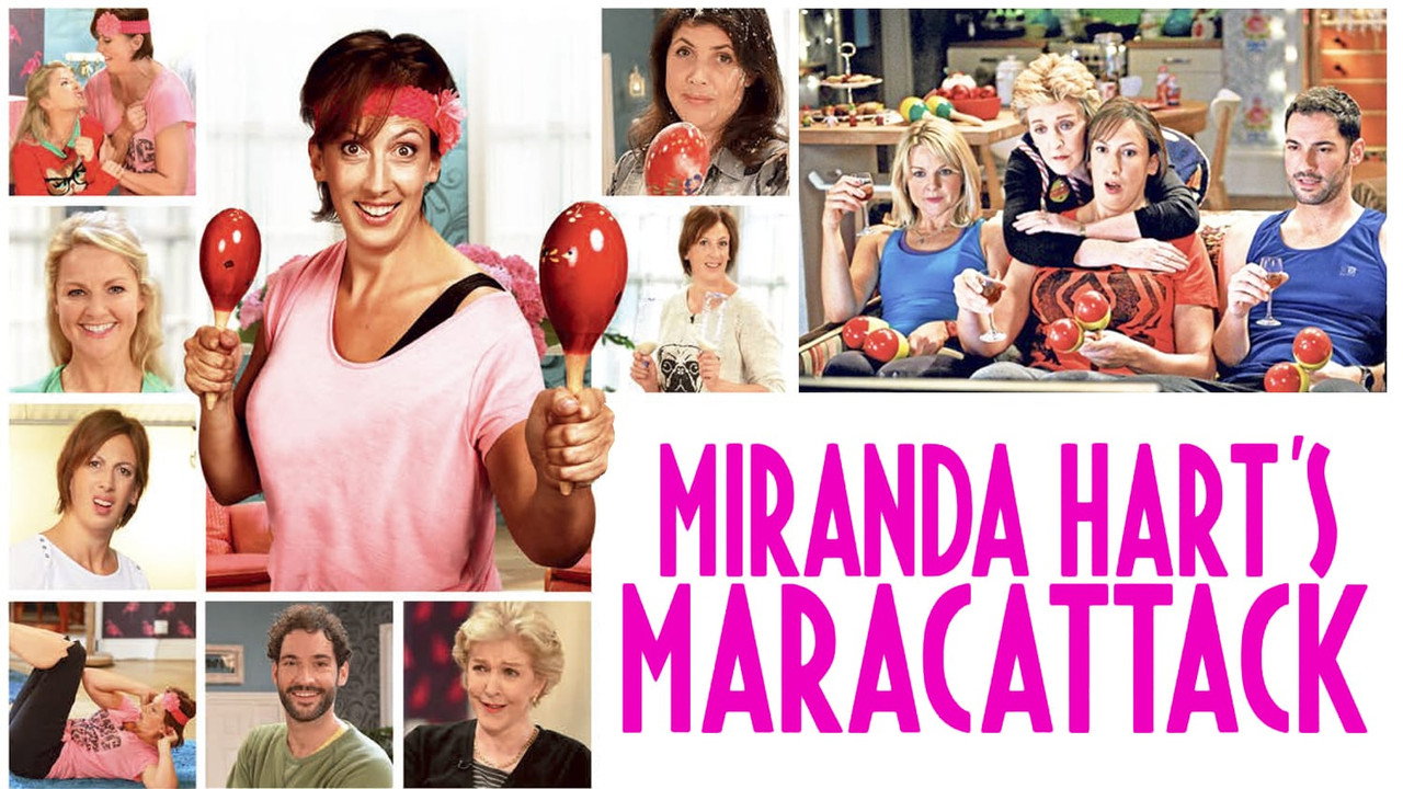 Miranda Hart’s Maracattack backdrop