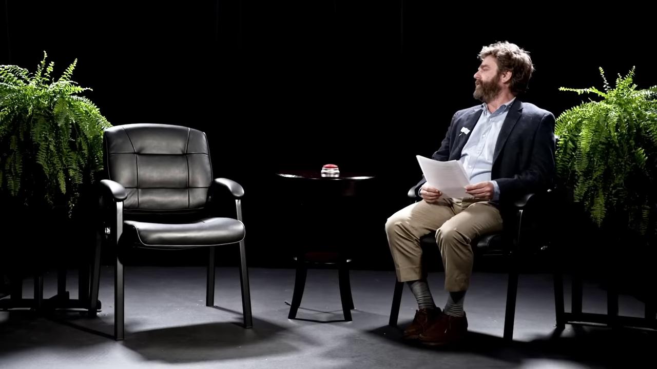 Between Two Ferns with Zach Galifianakis backdrop