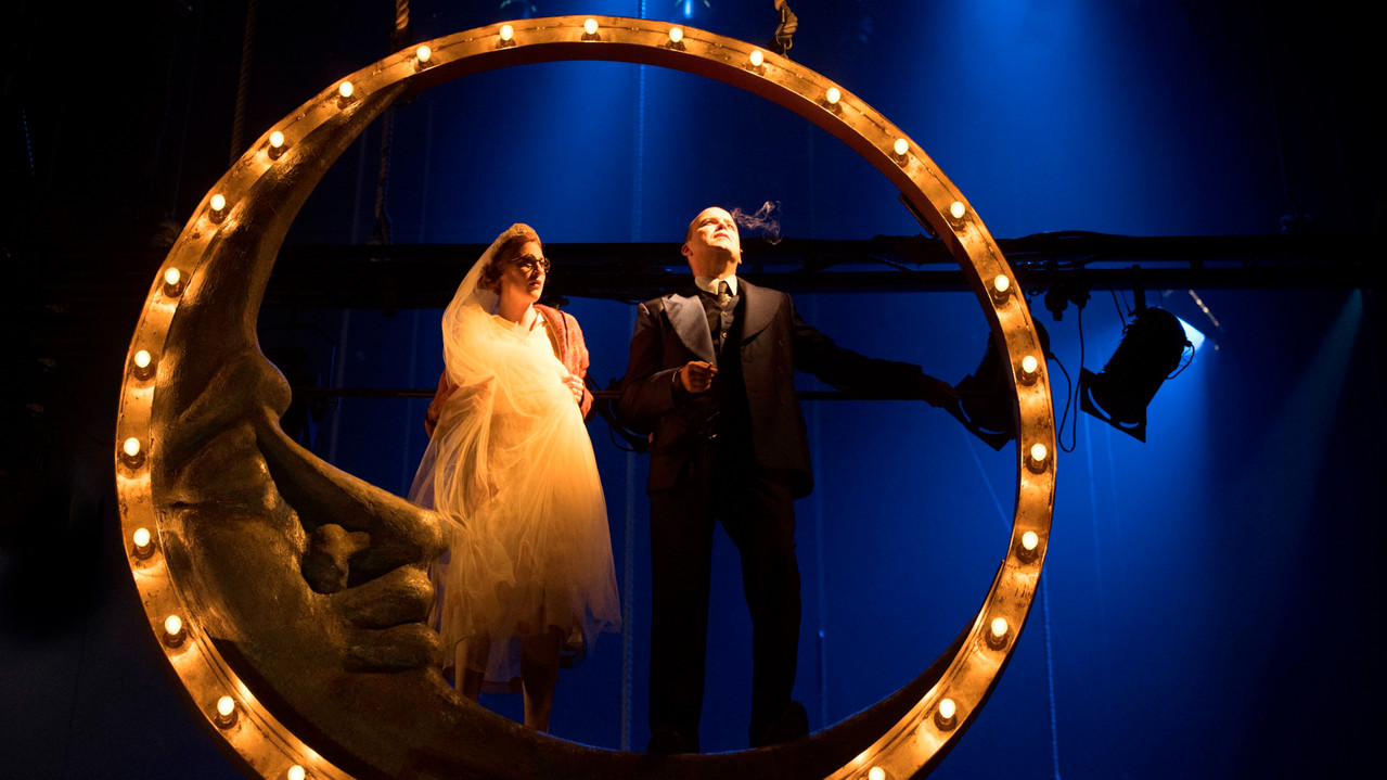 National Theatre Live: The Threepenny Opera backdrop